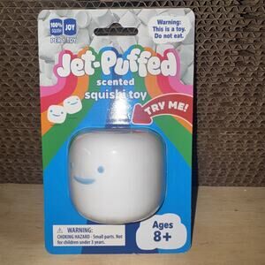 JET PUFFED MARSHMALLOW Squishy SUPER SOFT Squishi SCENTED Squeeze Toy